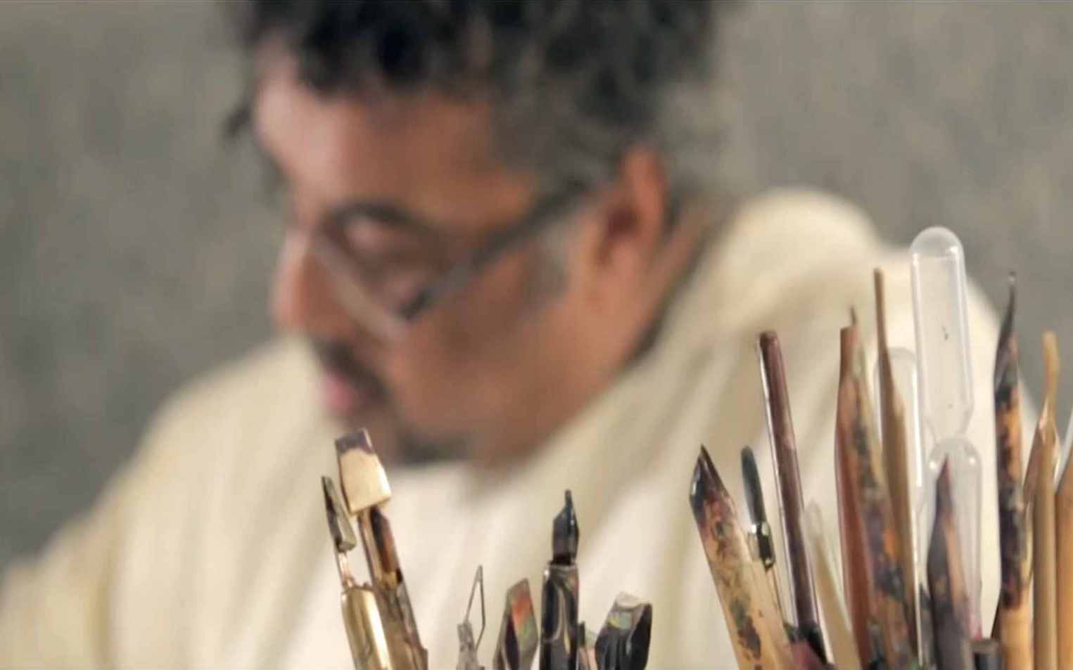 Calligraphy Artist Samir Malik