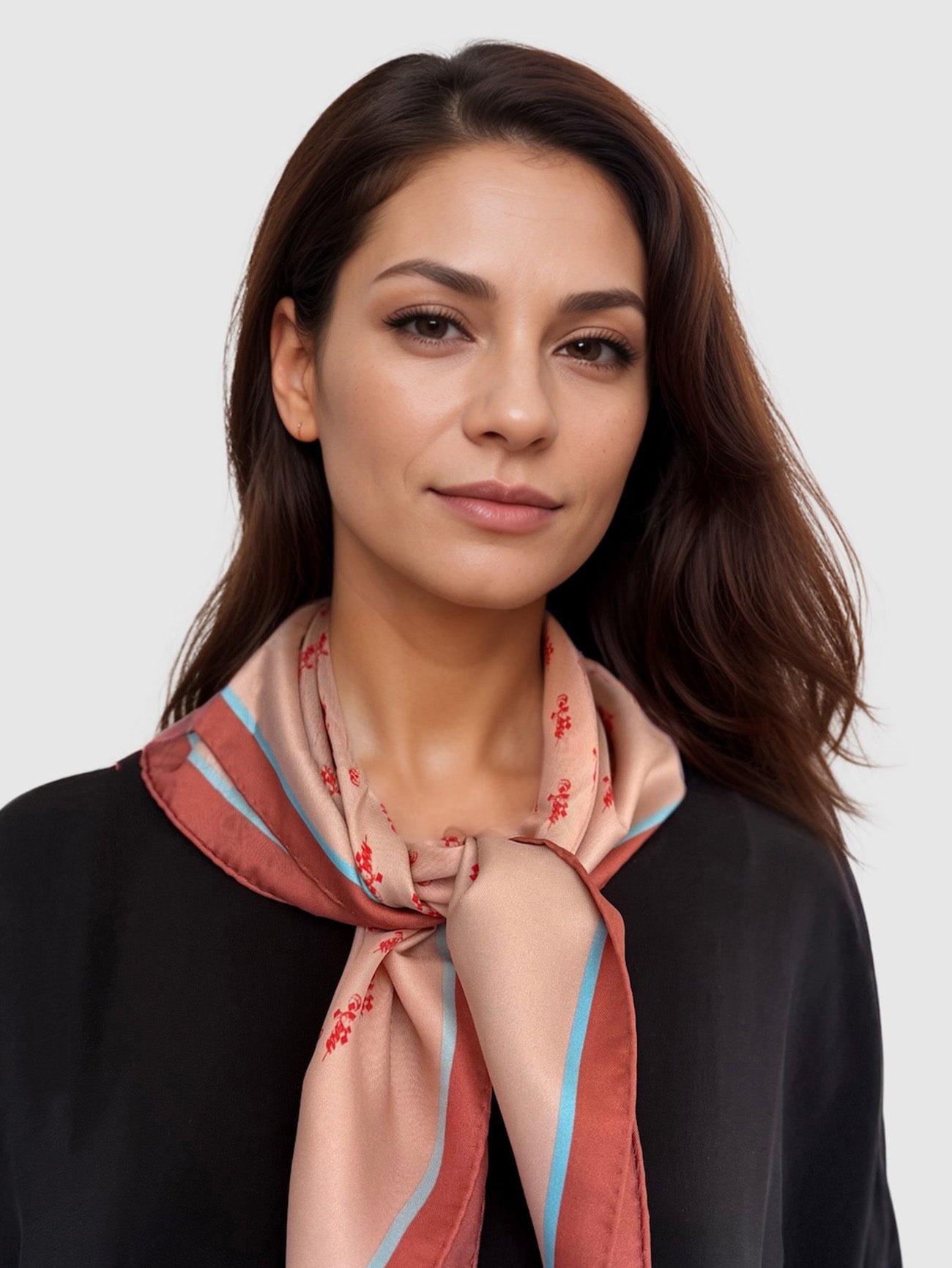 Lilan scarf - blush