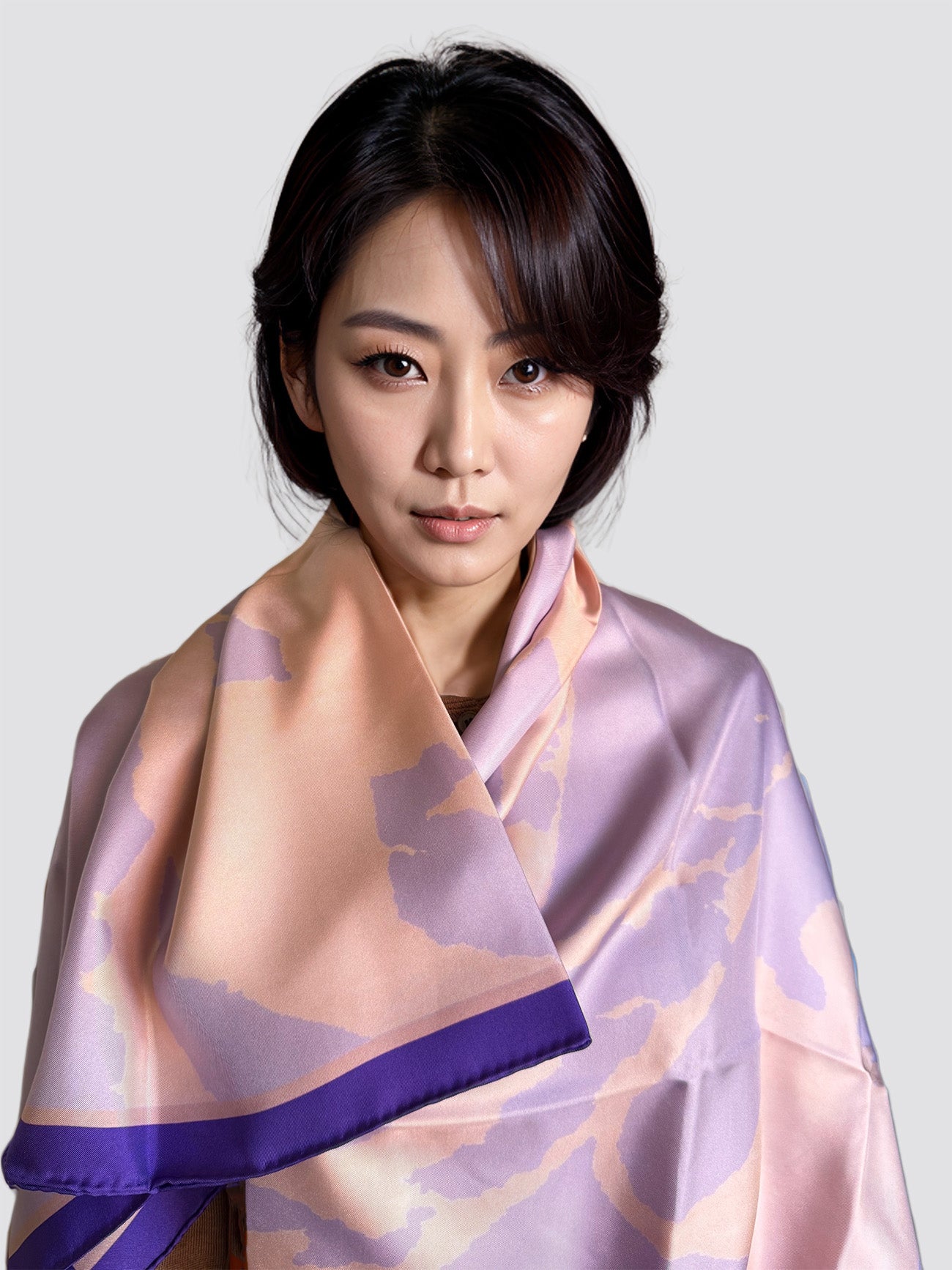 Ava scarf - lilac