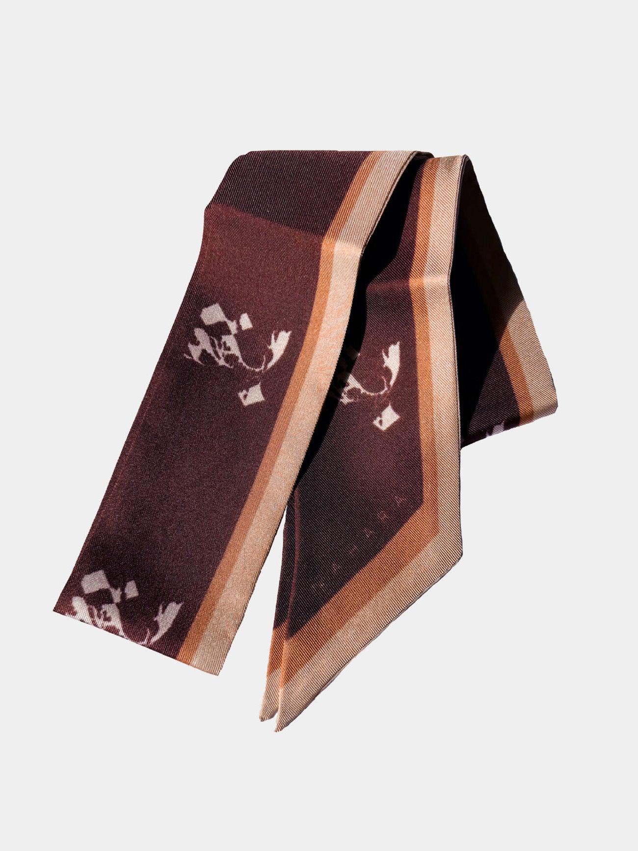 Alessia scarf - burgundy